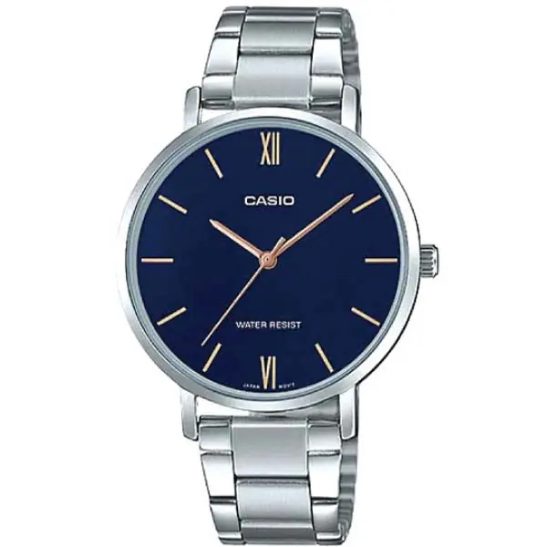 CASIO Analog Business Quartz Mens Standard Watch #MTP-VT01D-2BUDF