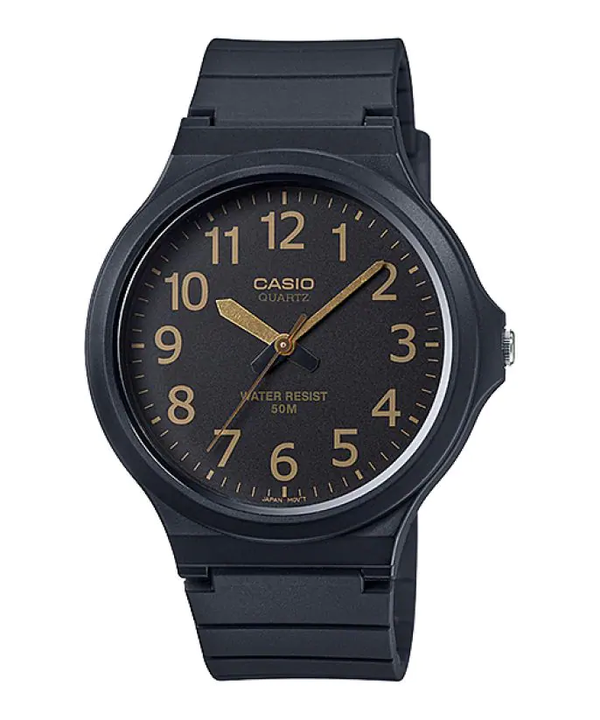 CASIO Unisex Analog Casual Quartz Watch #MW-240-1B2VDF