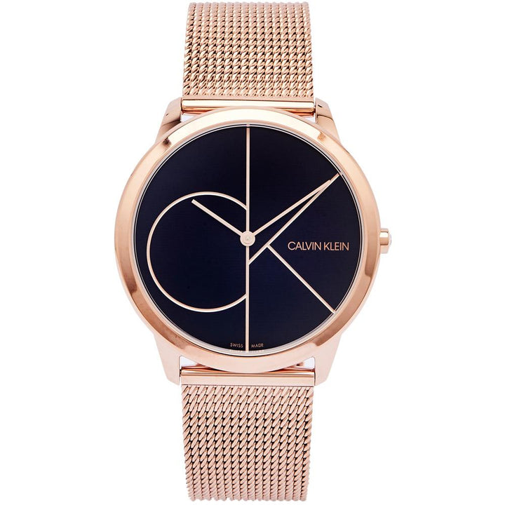 NEW Calvin Klein Minimal PVD Unisex Watches - Rose K3M21621