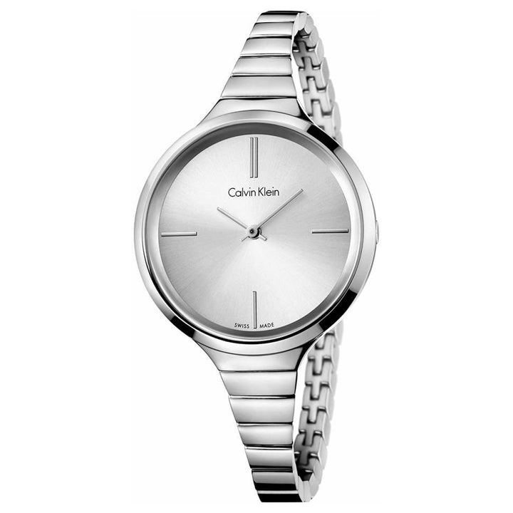 NEW Calvin Klein Lively Steel Ladies Watches - Silver K4U23126