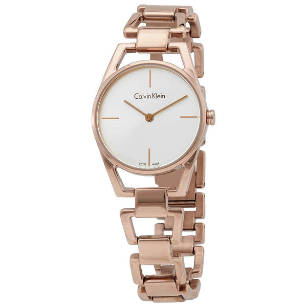 NEW Calvin Klein Dainty PVD Ladies Watches - Gold K7L23646