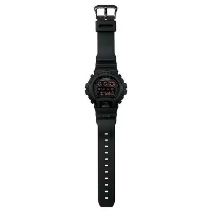 Casio-DW-6900MS-1DR with strap