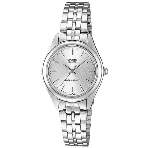 CASIO Silver Stainless Steel Strap Watch #LTP-1129A-7ARDF