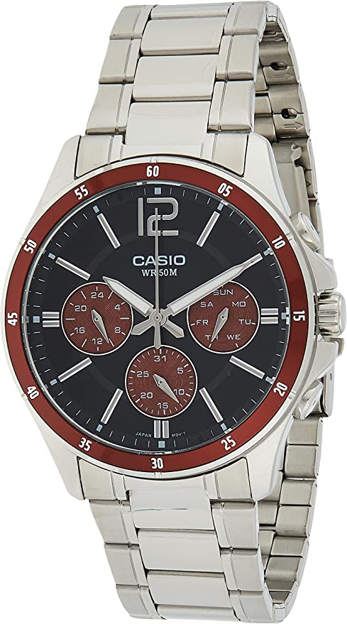 CASIO Analog Business Quartz Watch   #MTP-1374D-5AVDF