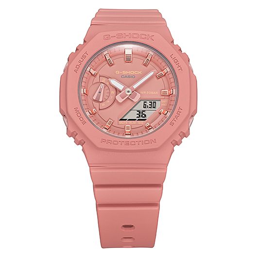 CASIO Pink G-SHOCK Women Watch #GMA-S2100-4A2ER front